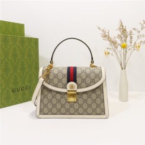 Gucci Ophidia Small Top Handle Bag With Web 651055 (Varied Colors)