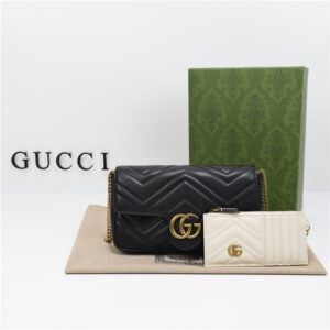 Gucci GG Marmont Mini Bag 751526 Black