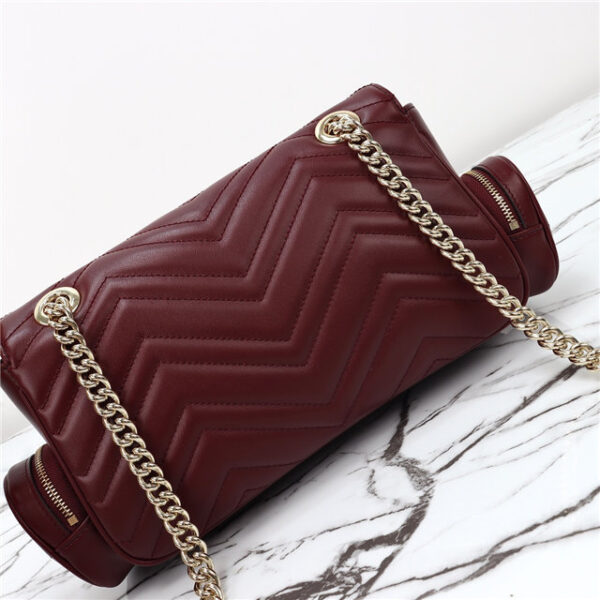 Gucci GG Marmont Small Multi-Pocket Bag 795228 Rosso Ancora - Image 2